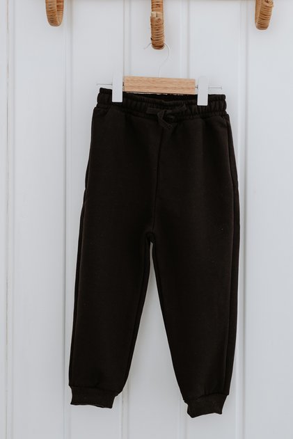 Fleece-Lined Sweatshirt Jogger Pants-Sweatpants for Girls and Boys