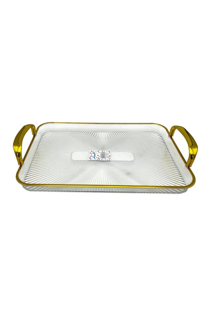 Clear Polypropylene Serving Tray 42x24.5 cm – Durable MK06/60A-4224