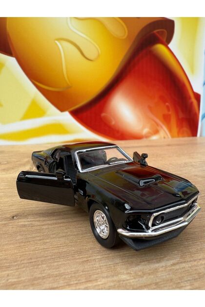 scntoys Ford Mustang Boss 429 1969 1/36 Ölçek Diecast Metal Model