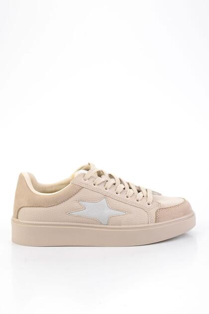 Bej Kadın Sneaker K01027060009