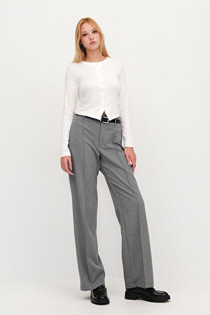 Addax Dikiş Detaylı Wide Leg Pantolon PN8406 - Fiyatı, Yorumları