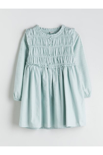 Vizyon New Season Crew Neck Girls' Dress