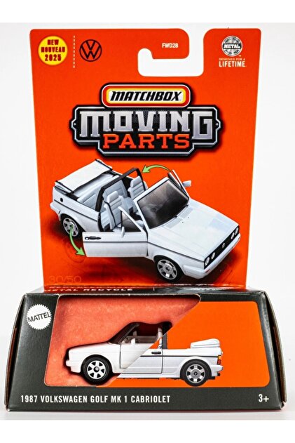 HOT WHEELS 1/64 Matchbox Moving Parts Volkswagen Golf MK 1
