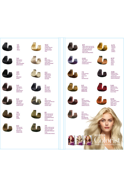 Master colorist 2'li Hair Color Perfection Set Saç Boyası 6.7