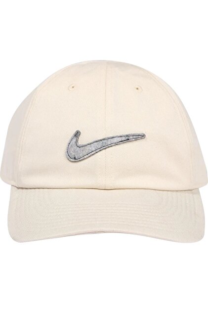 Nike Heritage 86 'Recycled Pack'Move To Zero Cap Unisex Şapka Krem