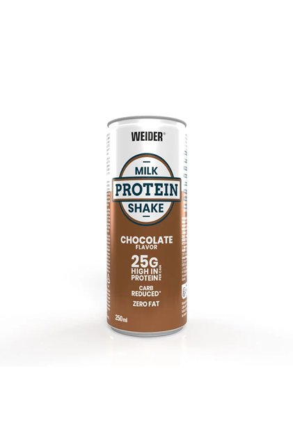 Shake proteic cu conținut scăzut de carbohidrați, WEIDER, 250 ml, ciocolată