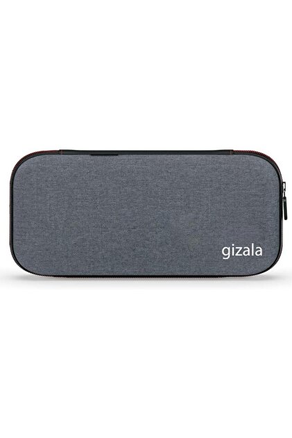 Gizala Switch 2 Slim Taşıma Çantası + Switch 2 Temperli Cam Ekran