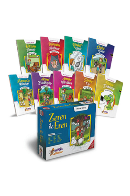 Zeren İle Eren 10 Kitap - Meraklı Zihinler Yayınları