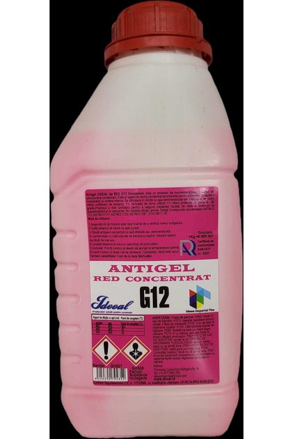 Antigel ROȘU G12 1KG