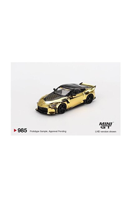 新品 Mutha  Militia / Golden Egg 激レア！ mini gt 985 Nissan Z VeilSide FFZ400 Gold Chrome 1/64 Model Araba