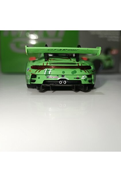 mini gt Porsche 911 GT3 R #77 2024 IMSA Daytona 24 Hrs GTD Pro 2nd