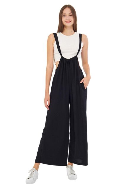 - Plnl6120 - Seasonal Knitted Fabric Salopet