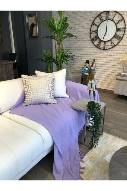 Renge Renk El Bağlama Koltuk Örtüsü 180*200 CM