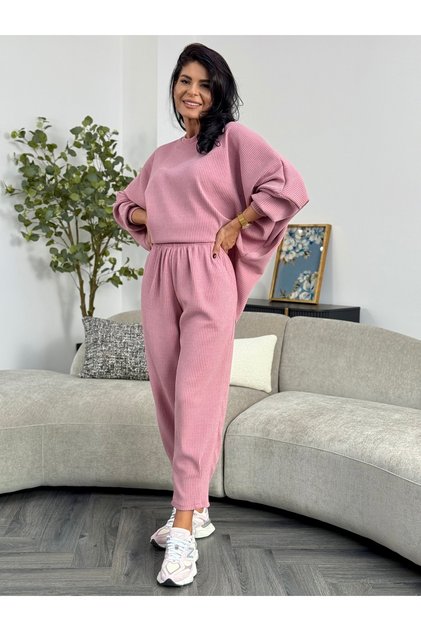 Set din catifea reiata – croi oversize