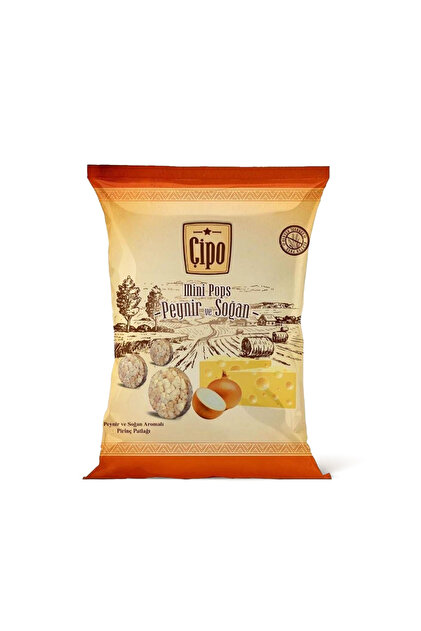 GLUTENSİZ FABRİKA Çipo Peynir Ve Soğan Aromalı Pirinç Patlağı 60