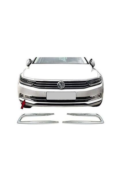 Volkswagen Passat B8 Krom Sis Farı Çerçevesi