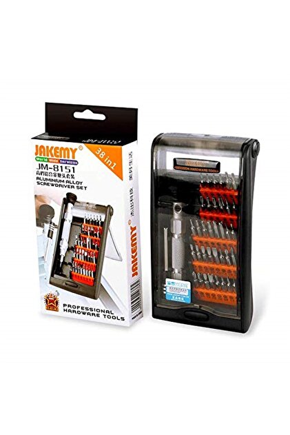 Jakemy JM-8151 38 Parça Taşınabilir Hassas Tornavida Seti - Fiyatı