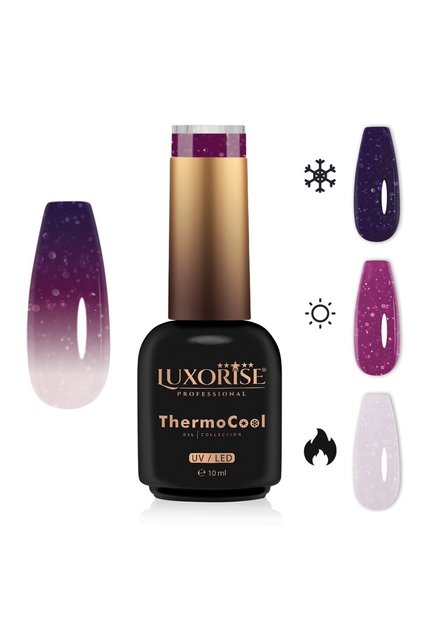 Oja semipermanentă termică ThermoCool cu 3 culori - Radiant Princess 10ml
