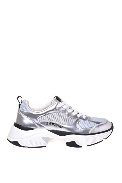 Love Moschino Gümüş Kadın Sneaker JA15246G1N90A - Fiyatı, Yorumları