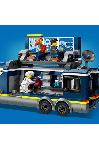 LEGO ® City Polis Mobil Suç Laboratuvarı Kamyonu 60418 - 7+