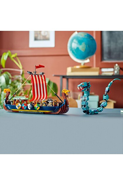 LEGO ® Creator 3'ü 1 Arada Viking Gemisi Ve Midgard Yılanı 31132-9