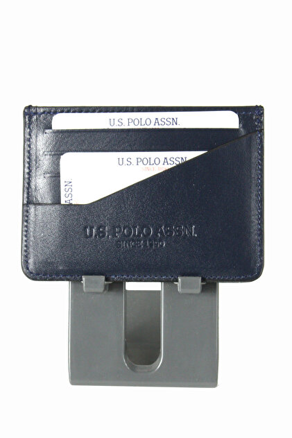 Plkrt 8434 U.S. Polo Assn. Genuine Leather Men's Wallet, Card Holder