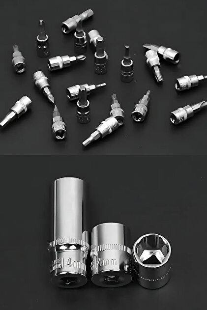 Kargolat 53 Parça Lokma Anahtar Takımı Bits Uç Cırcır Tornavida