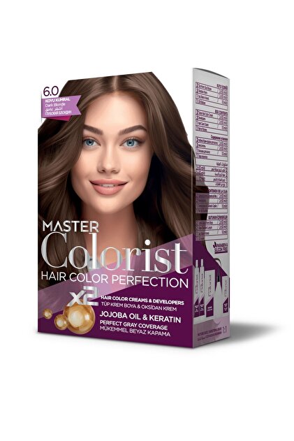 Master colorist Hair Color Perfection Set Saç Boyası 6.0 Koyu