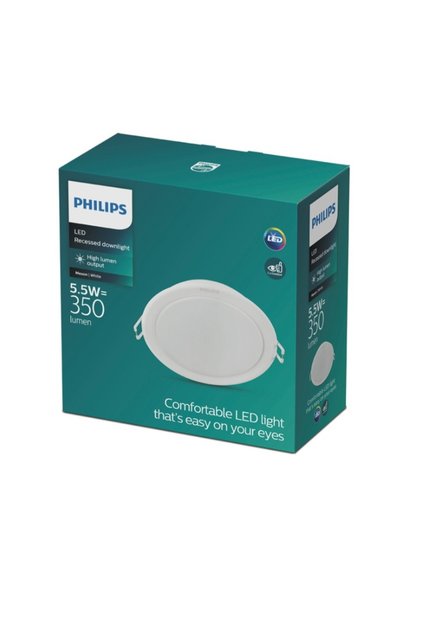 5.5w 3000k Gün Işığı Sıva Altı Meson Panel Led Spot Armatür 350 Lumen 105mm Dış, 90mm Delik Çapı