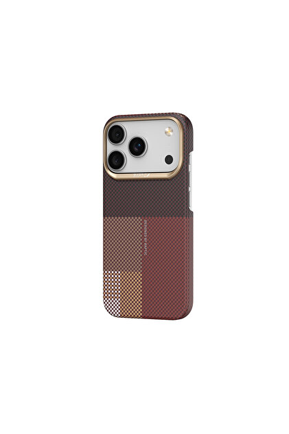 Raptic iPhone 17 Pro Max Uyumlu Kılıf M-safe Şarjlı Aramid Skin