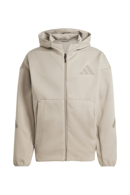 adidas JC5495 M Z.N.E. FZ Bej Normal Düz Erkek Zip Ceket - Fiyatı