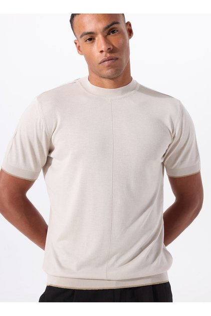 Taş Erkek Bisiklet Yaka Basic Fit Kazak FC5SM-KZK 2049