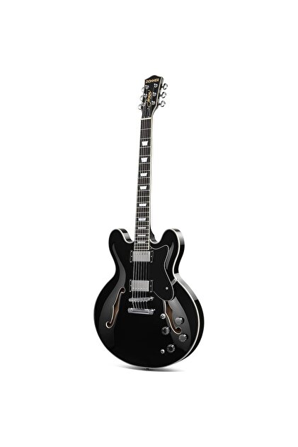 new orleans Nlp1000mx Çift Humbucker Manyetikli Mat Siyah Les Paul