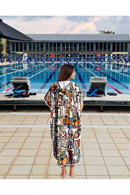 sporsuit Neffa Unisex Yüzücü Antrenman Deniz Havuz Kapüşonlu Arena