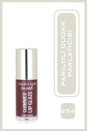Golden Rose Mood Shimmer Lip Glaze No: 251 Bubble Pink - Çok