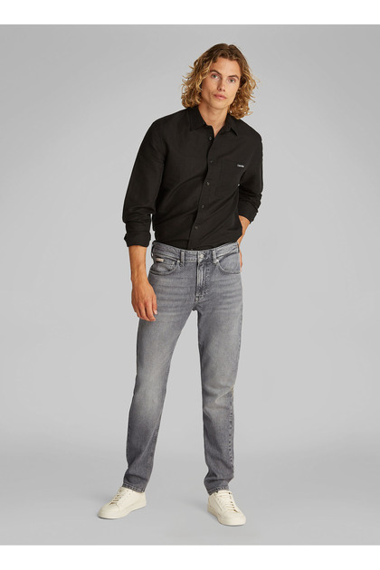 Jeans Normal Waist Slim Tapered Men's Denim Pants J30J3275401Bz Slim Taper