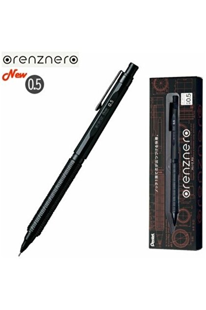 Pentel ORENZ 0.5 MM MAT KARBON SİYAH VERSATİL KALE - Fiyatı, Yorumları