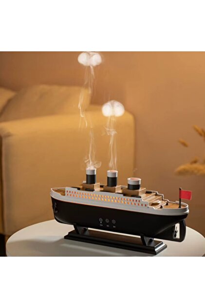 STLIFE Uzaktan Kumandalı Işıklı Titanik Gemisi Hava Nemlendirici