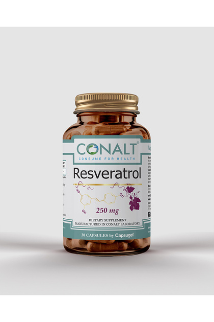 Resveratrol - Patentli Trans-Resveratrol İçeren Premium Takviye (30 Kapsül)