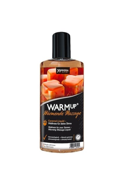 Ulei de masaj erotic WarmUp Caramel, comestibil, 150 ml