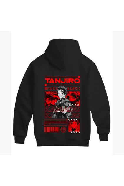 Demon Slayer Designed Unisex High Quality Hooded Cotton Sweatshirt (Hoodie)