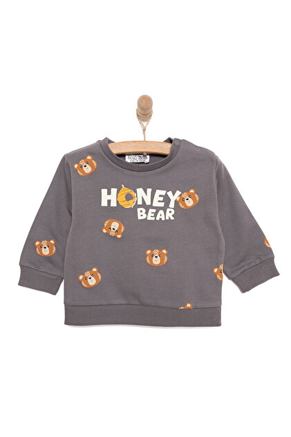 ebebek Hello Baby HelloBaby Basic Az Şardonlu Honey Bear Desenli