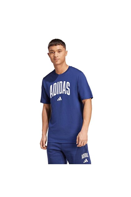 adidas Erkek Mavi T-shirt M COLLEGIATE T JM6417 - Fiyatı, Yorumları