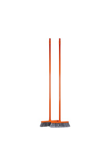 Soft & Hard Broom with Handle 8057 – Durable Cleaning Broom (48 x 12 cm)