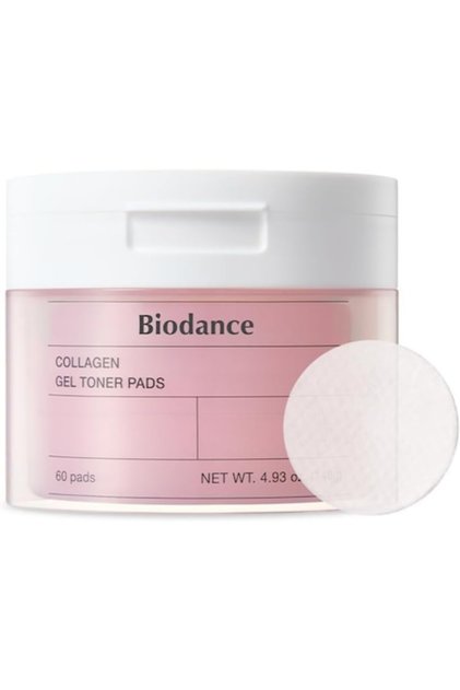 Discuri tonice Biodance, 140 g x 60 discuri, minimizare pori, exfoliere delicată, pentru piele sens