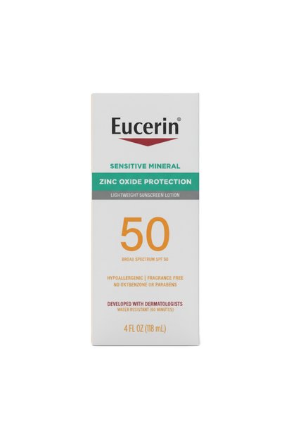 حماية أكسيد الزنك SPF50، 118 مل، حماية واسعة النطاق SPF 50.