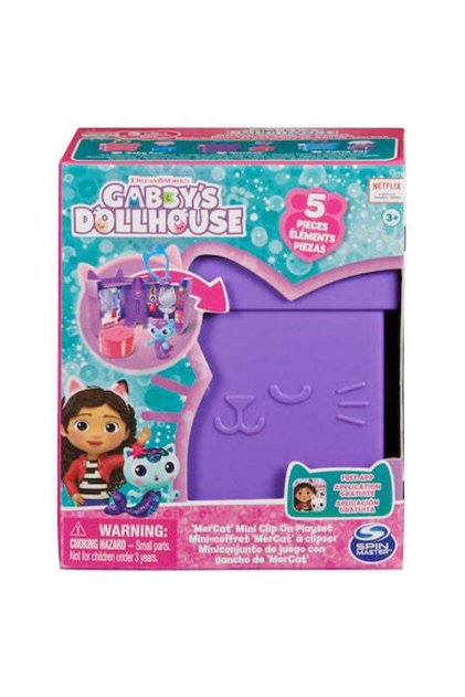 Σετ φιγούρας MerCat, Spin Master, Gabby's Dollhouse, 3 ετών+, Κινητό
