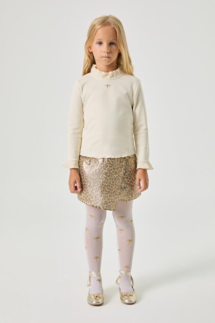 BG Store Girl's Ecru Blouse