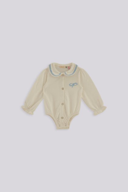 BG Store قميص أبيض للفتيات الصغيرات