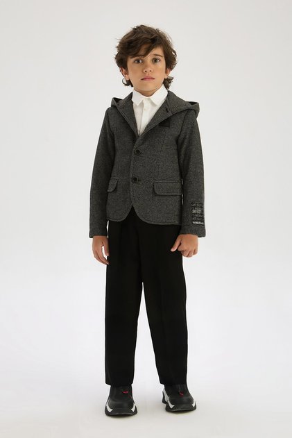 Bg Store Boy's Gray Jacket